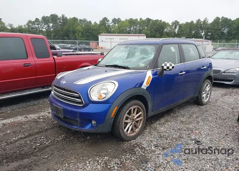 2015 Mini Countryman Cooper из США, поврежденный, VIN WMWZB3C53FWM33132